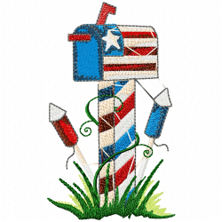 Mailbox Embroidery Design 10